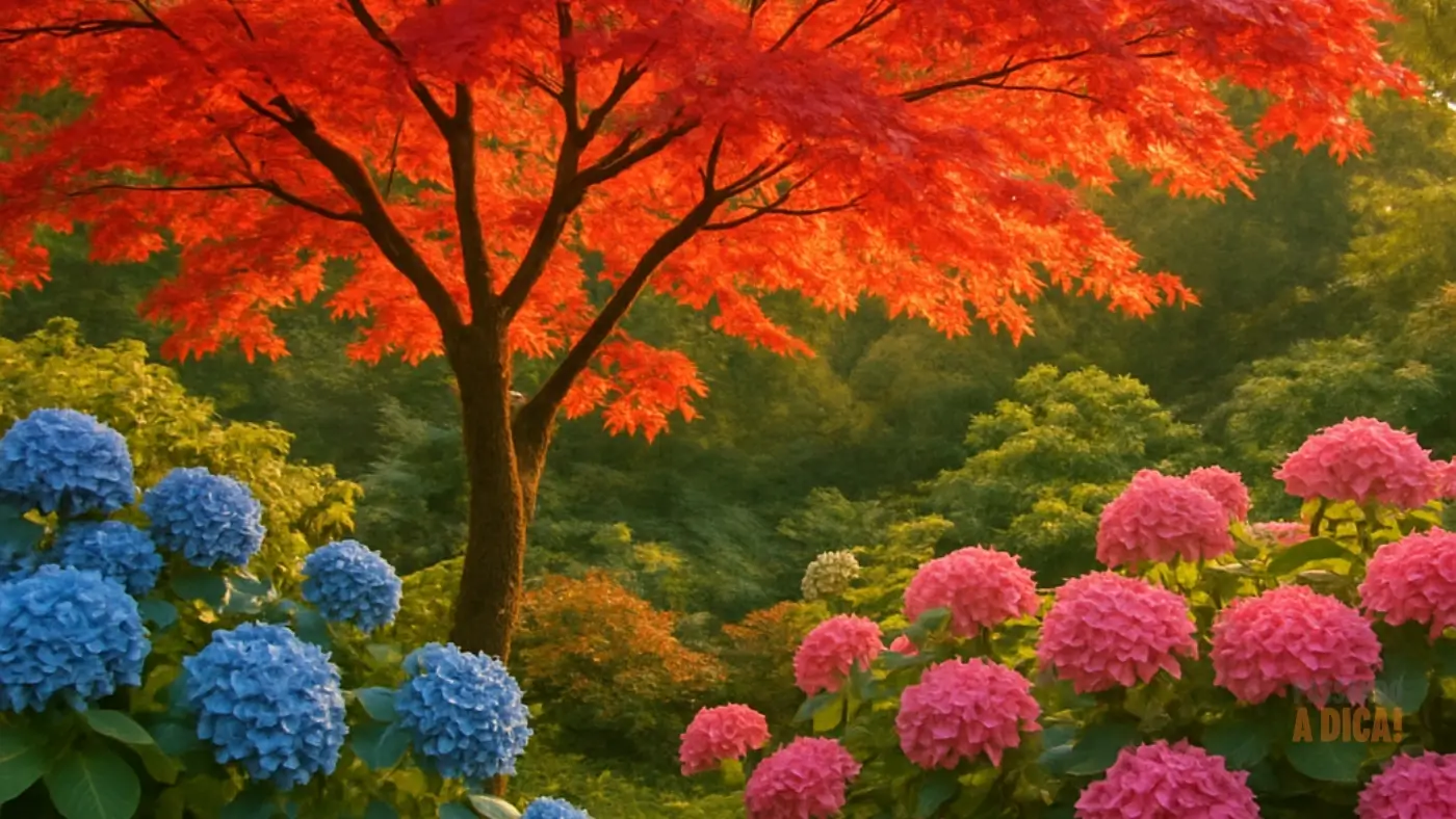 Flores que Mudam de Cor