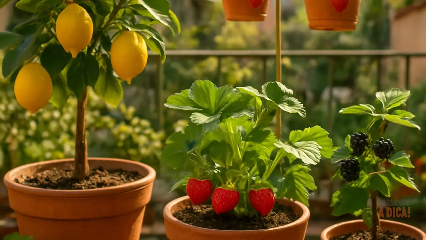 7 Frutas Super Saudáveis para Plantar em Casa e Colher Saúde