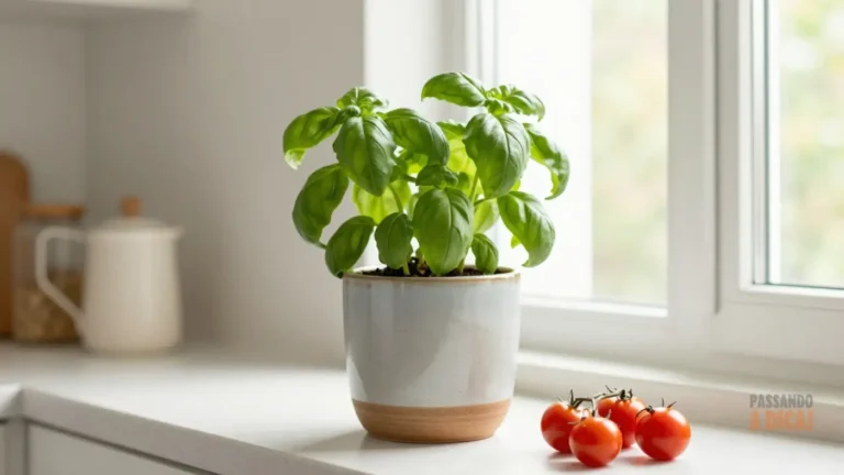 Como Plantar Manjericão em Casa: Benefícios e Guia Completo de Cuidados